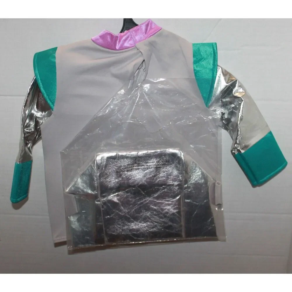 HYDE and EEK Metallic Silver Robot Suit Tunic & Hat Infant Size 0-6 Month